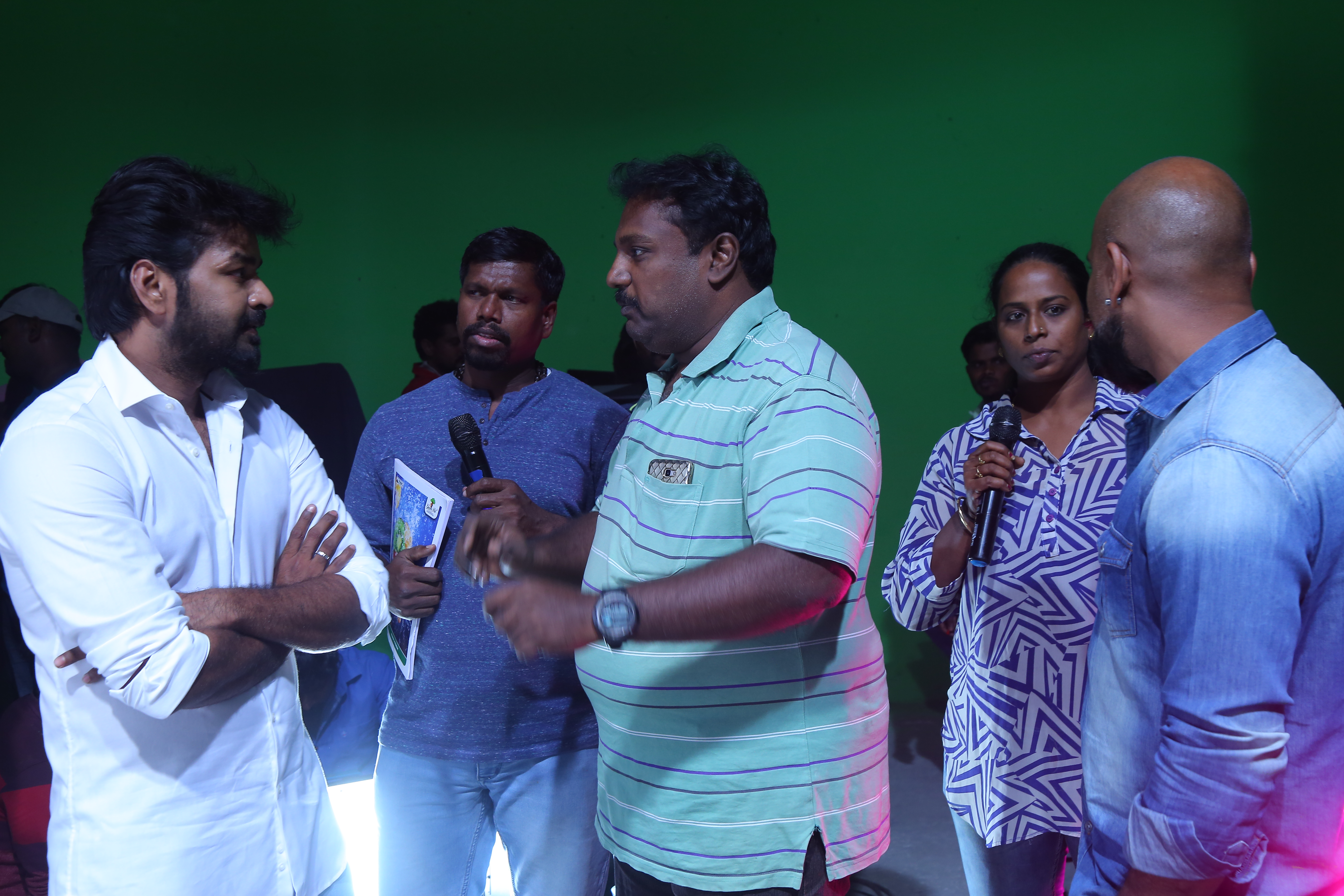 Breaking News Shooting Spot Stills.