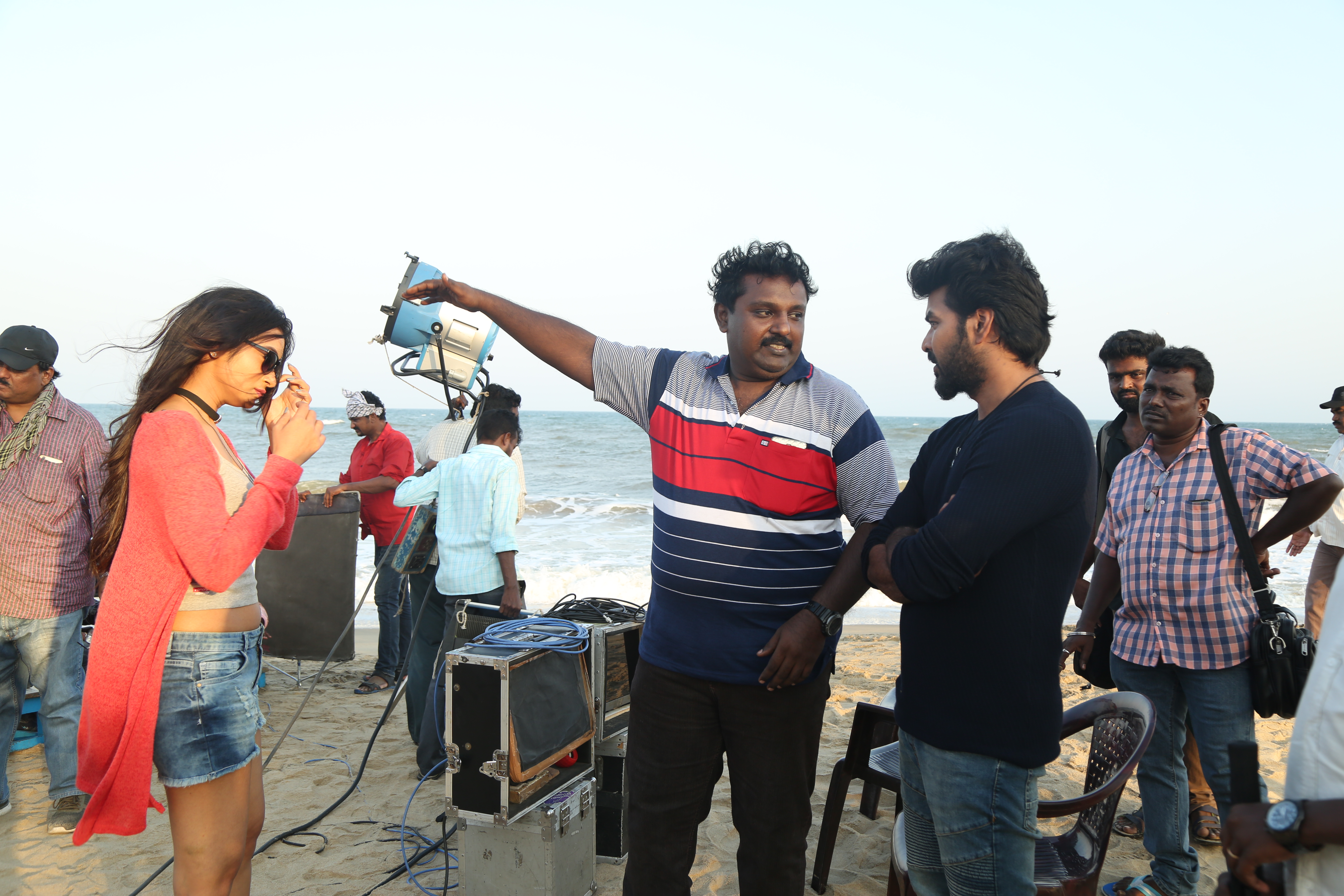 Breaking News Shooting Spot Stills.