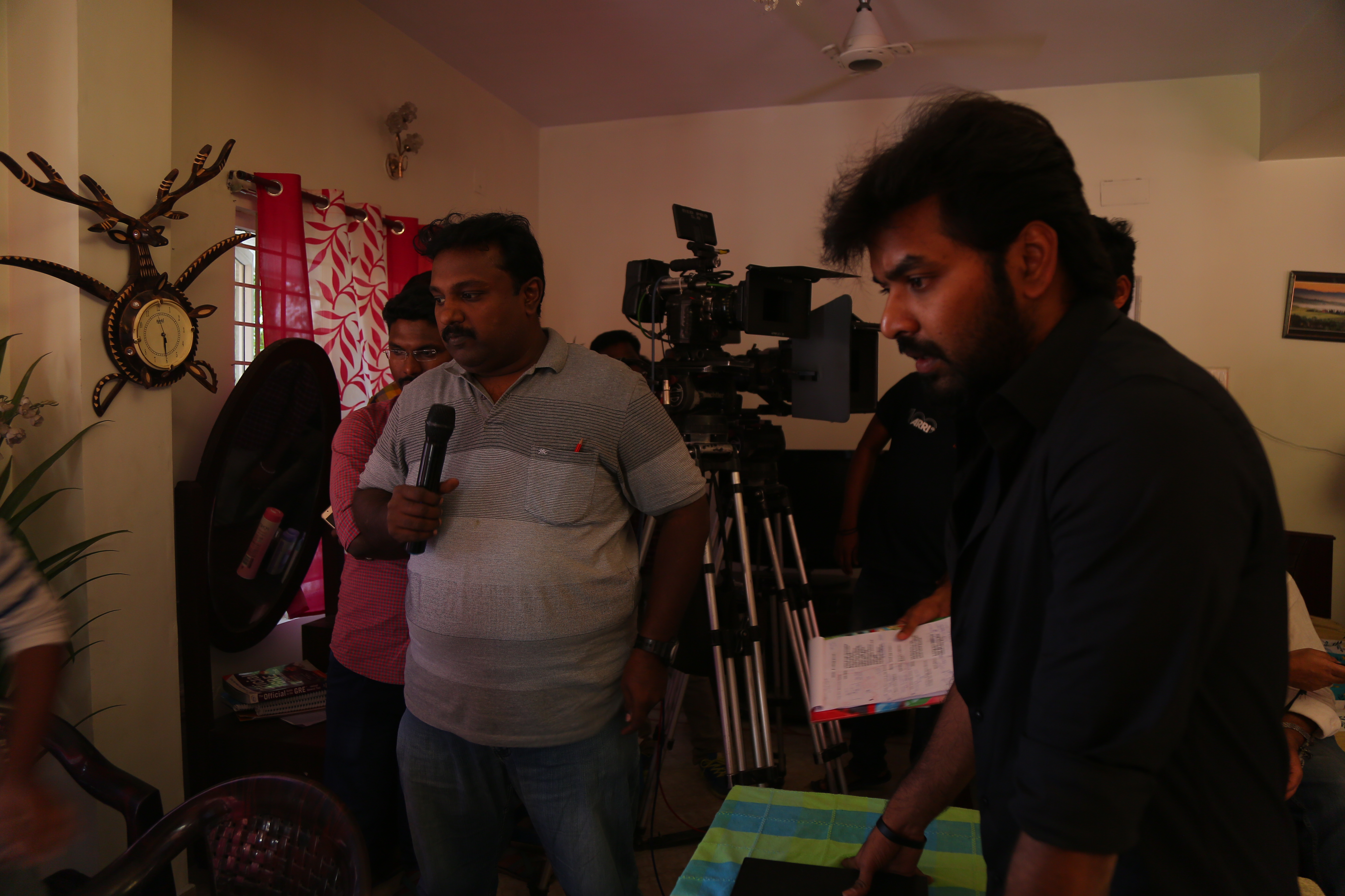 Breaking News Shooting Spot Stills.
