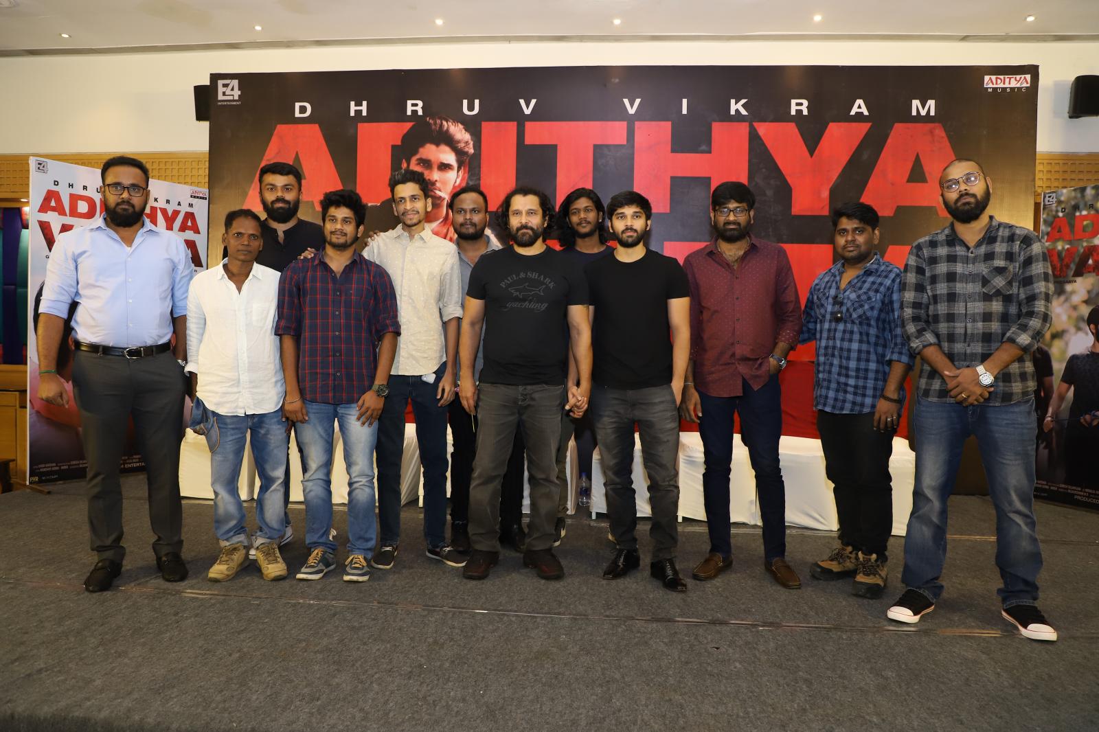 Adithya Varma Success Press Meet.
