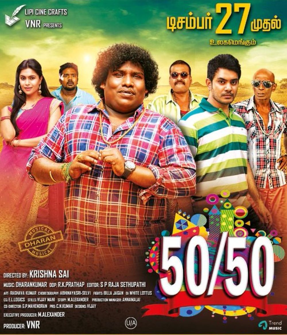 Aalukku Paathi 50-50 Posters.