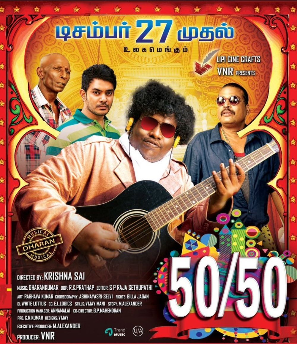 Aalukku Paathi 50-50 Posters.