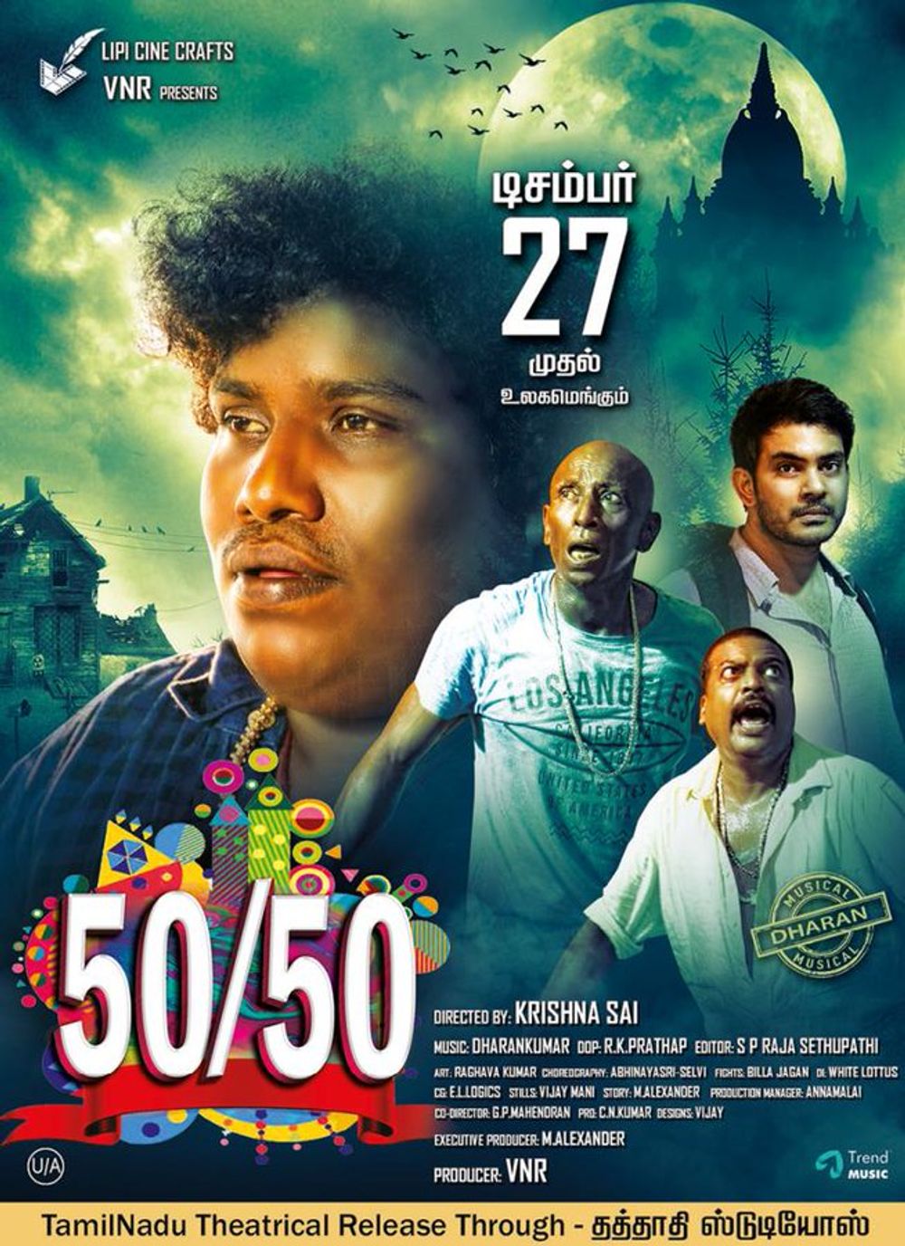 Aalukku Paathi 50-50 Posters.