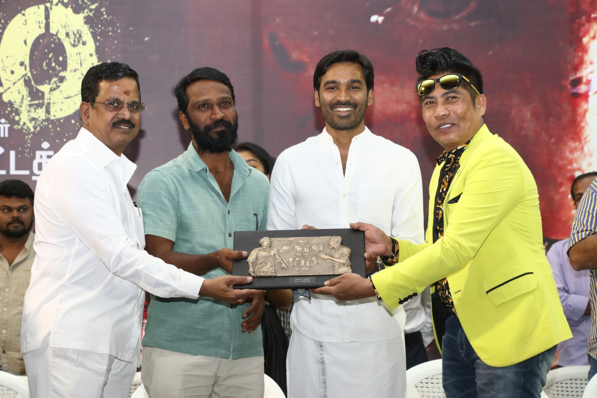 Asuran Success Meet Stills.