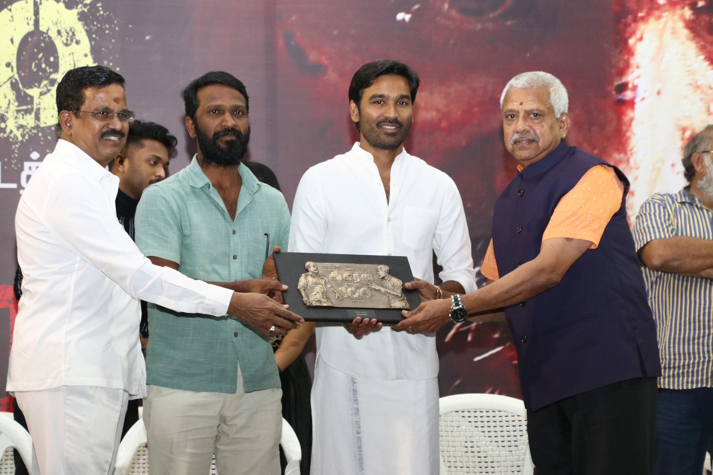 Asuran Success Meet Stills.