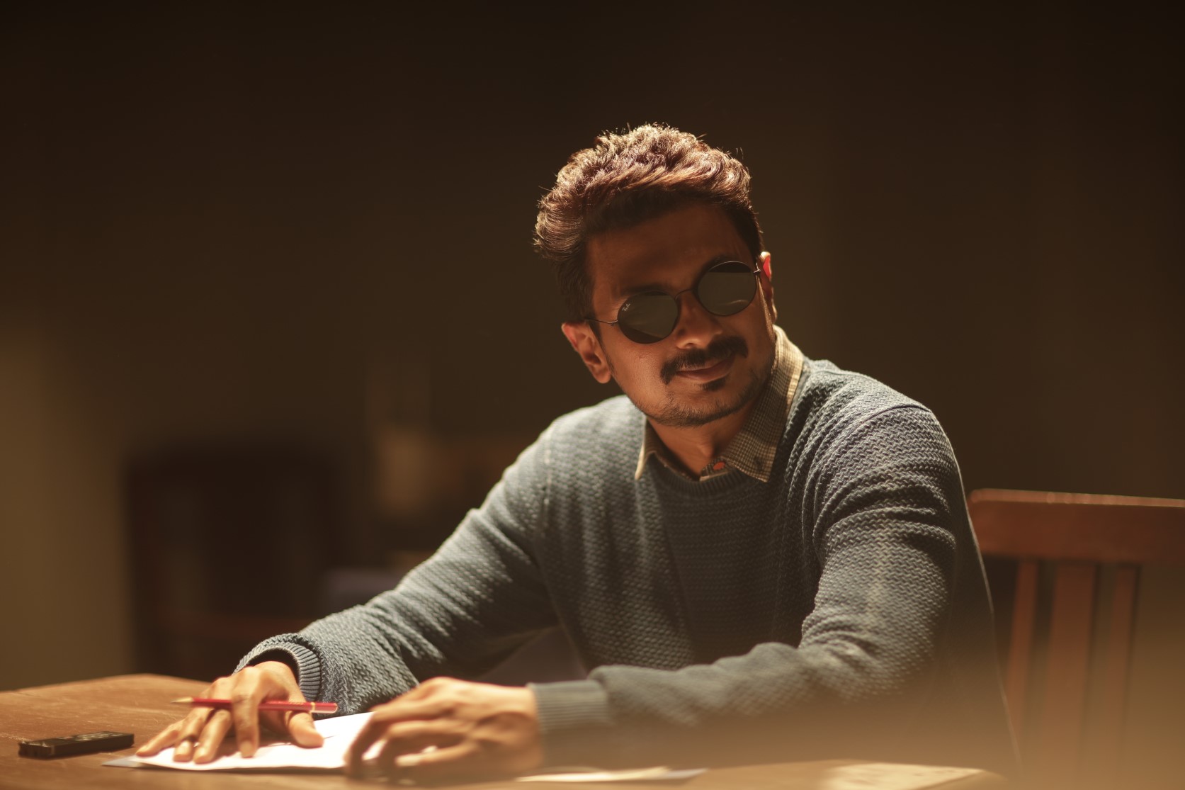 Udhayanidhi Stalin Fresh Stills From \"Psycho\".