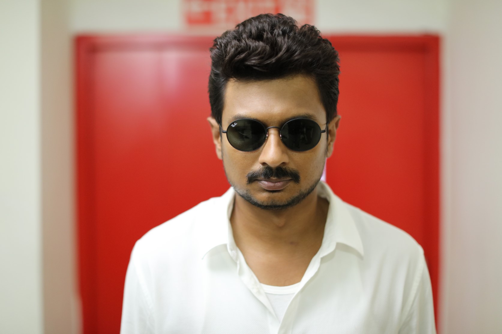 Udhayanidhi Stalin Fresh Stills From \"Psycho\".