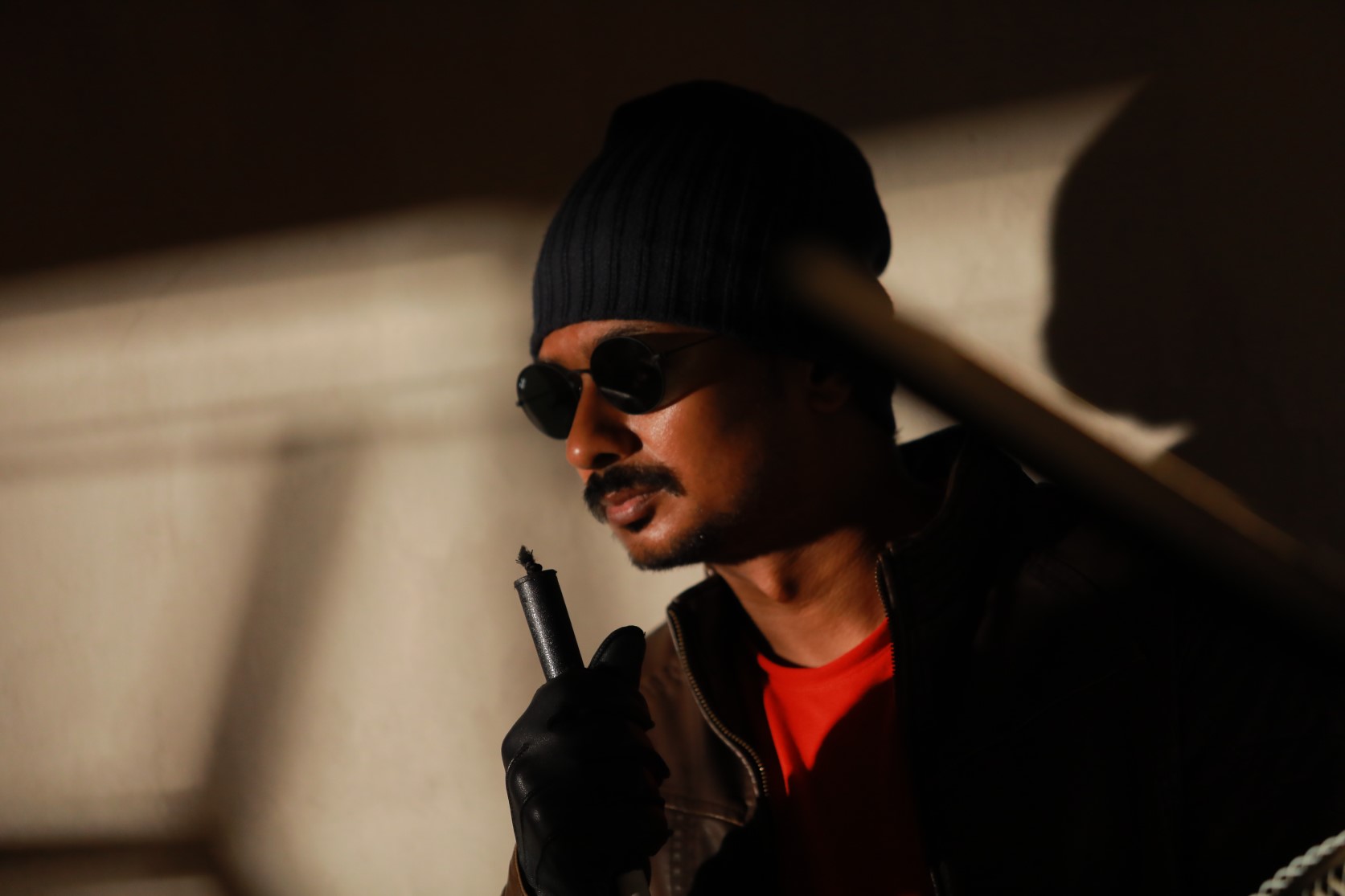 Udhayanidhi Stalin Fresh Stills From \"Psycho\".