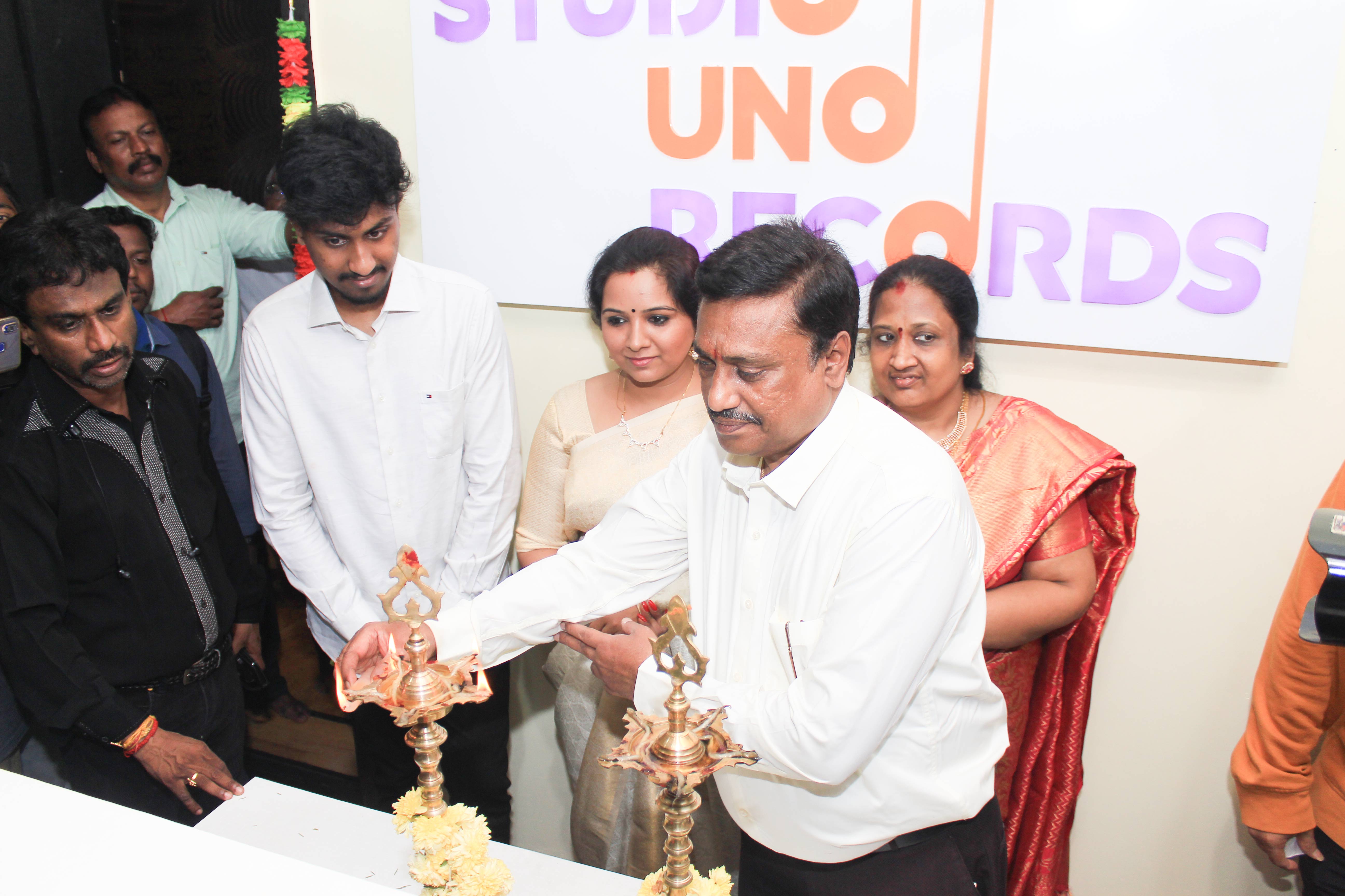 Launch of “Studio UNO Records” By Music dir S.Thaman.