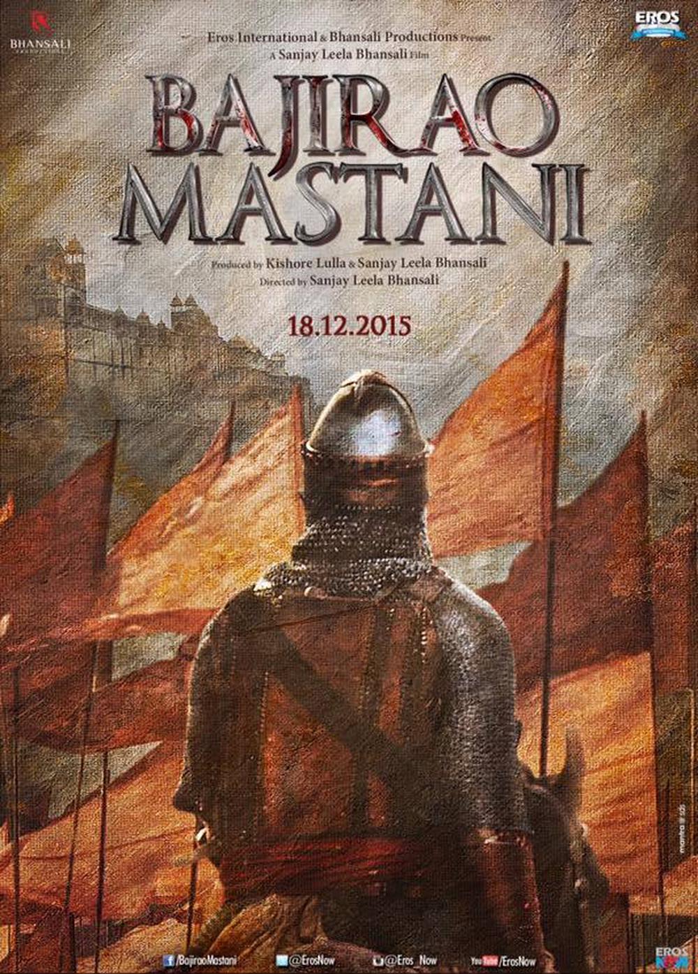 Bajirao Mastani Hindi Movie Poster