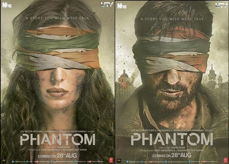 First Look of Katrina Kaif and Saif Ali Khan In Phantom 