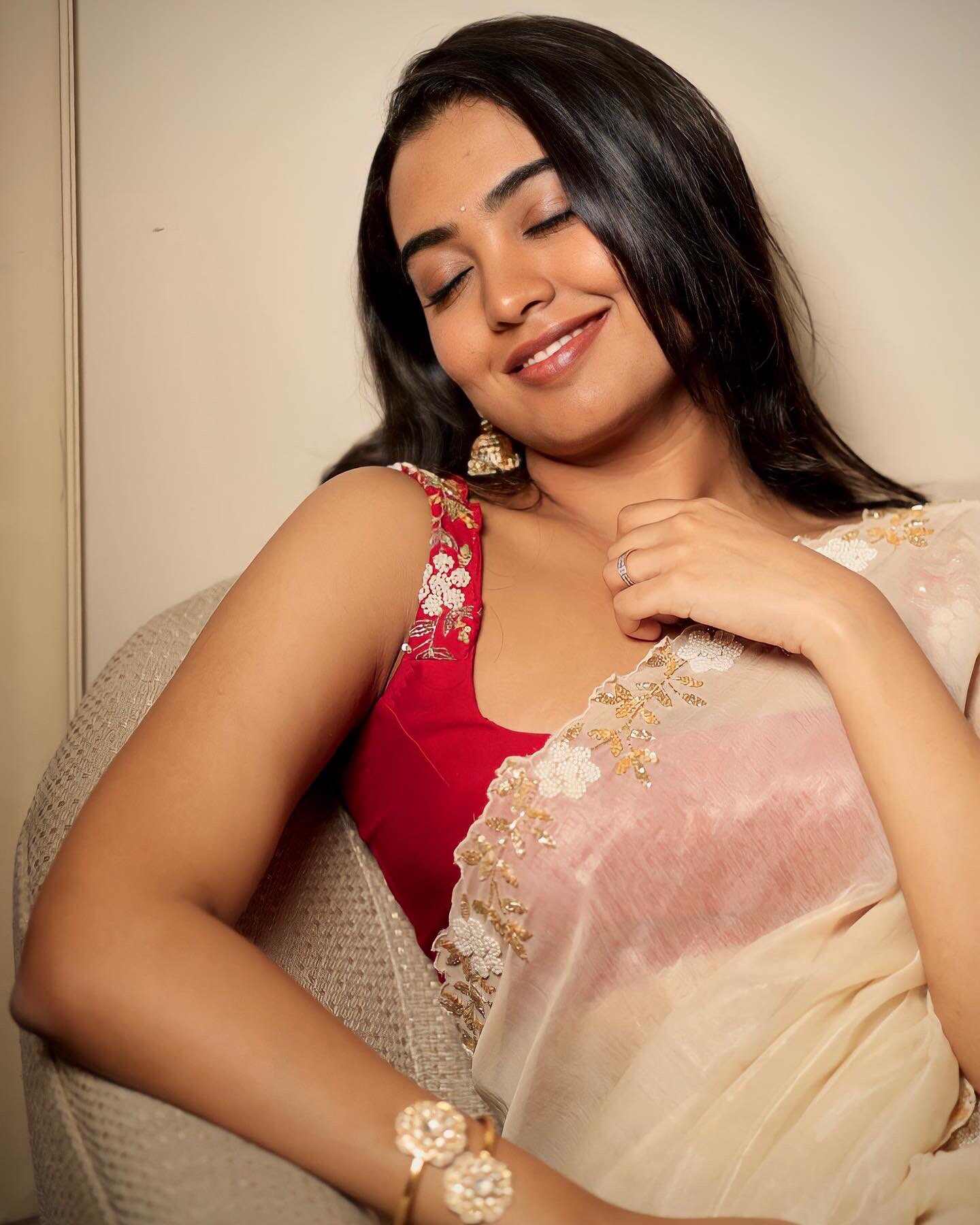 Charming stills of Shivathmika Rajashekar!