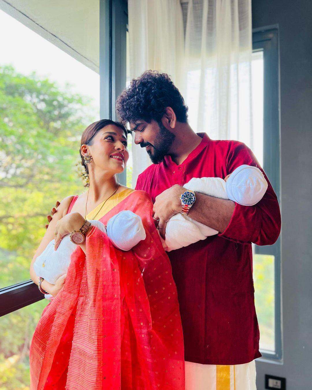 Nayanthara and Vignesh Shivan’s Twin Son's name was revealed!