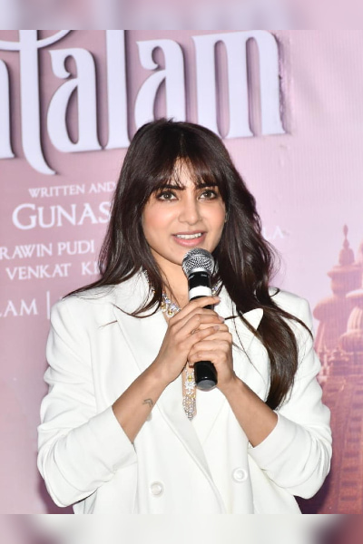 Samantha discussed a particularly challenging scene from the film Shaakuntalam.