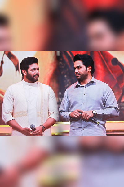 Jayam Ravi spoke about how Karthi is his soulmate 