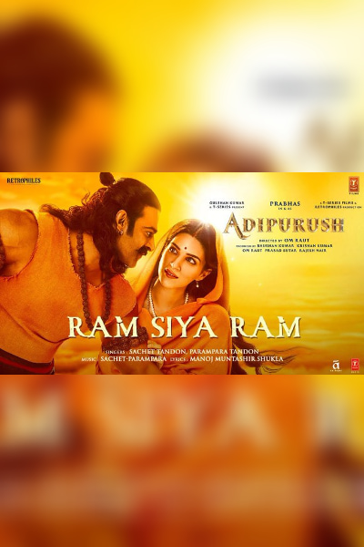 Exciting Announcement! Adipurush's Song "Ram Siya Ram" Released.