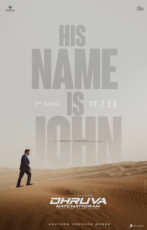 Dhruva Natchathiram: Second Single Teaser Features Chiyaan Vikram as John