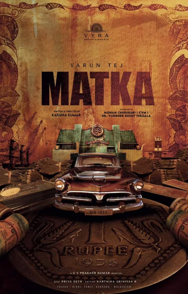 Varun Tej's next film, VT 14, is now titled Matka