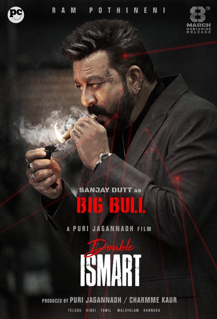 Sanjay Dutt's Stylish Avatar in Double Ismart First Look Poster Stuns Fans
