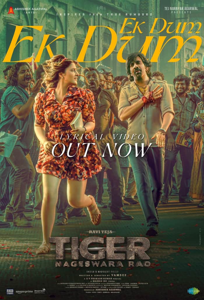 Ravi Teja's Tiger Nageswara Rao: First single Ek Dum Ek Dum released
