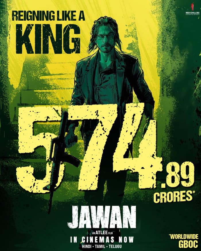 Shah Rukh Khan's Jawan eyes massive Rs 600 crore global box office haul