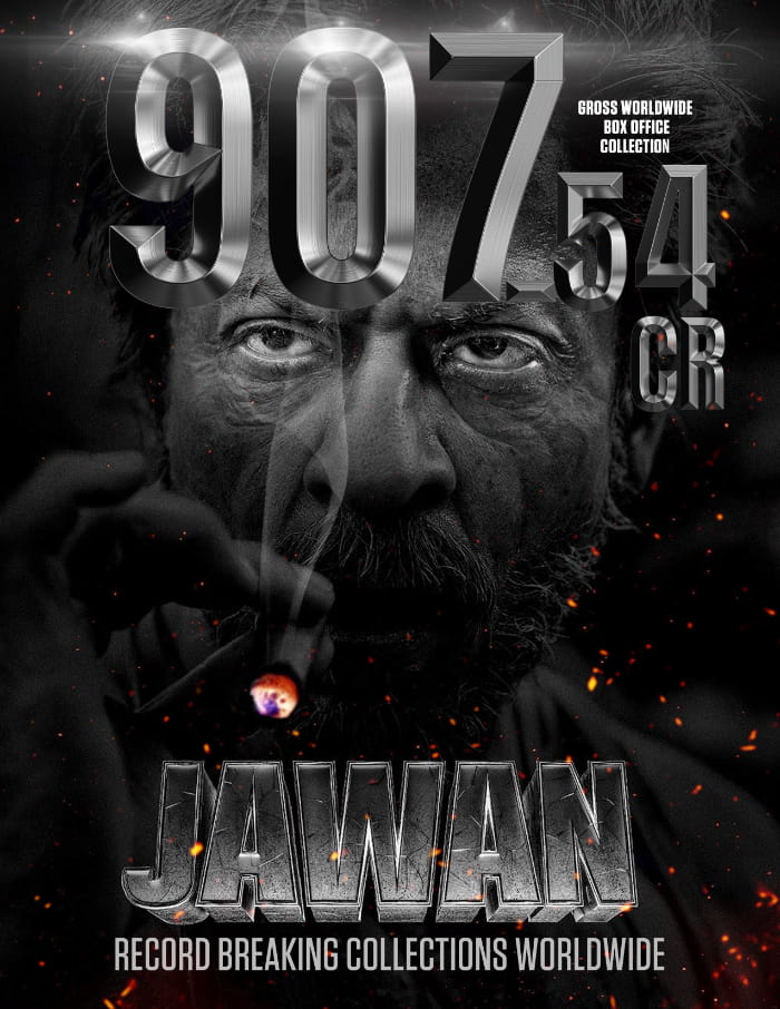 Jawan breaks records at the global box office with Rs 900 crore collection