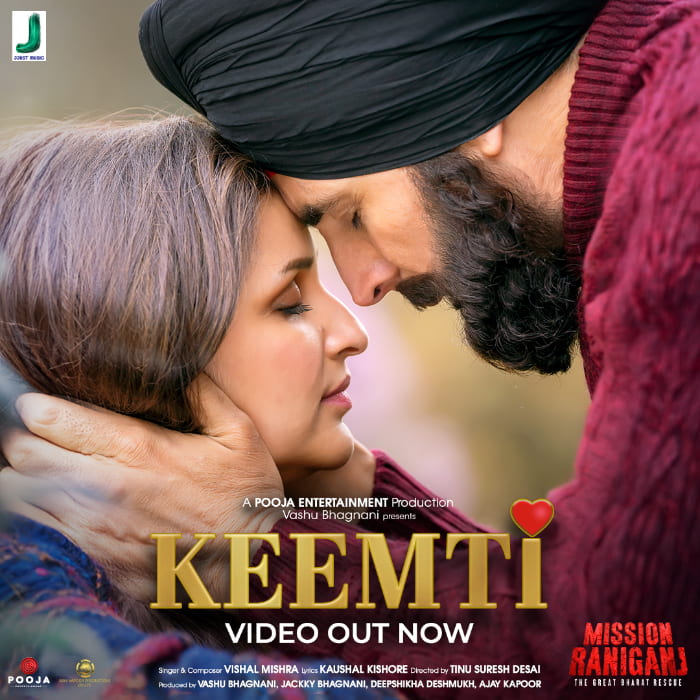 Akshay Kumar and Parineeti Chopra's new song 'Keemti' is a visual treat for fans