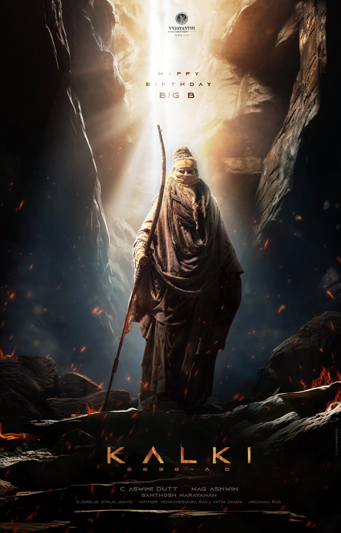 Amitabh Bachchan Unveiled as Masked Mystic in Kalki 2898 AD Poster