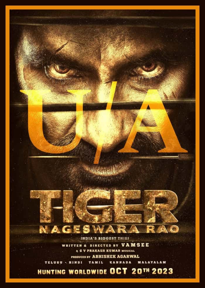 Tiger Nageswara Rao Gets U/A Certificate