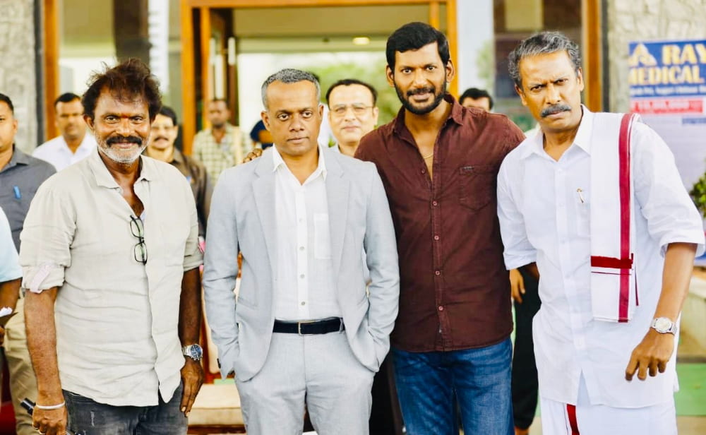 Gautham Menon and Samuthirakani to star in Vishal 34