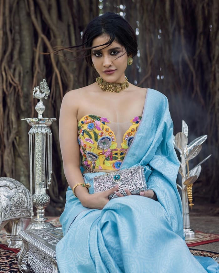 \"Trending Snapshots: Nabha Natesh's Newest Photos\"