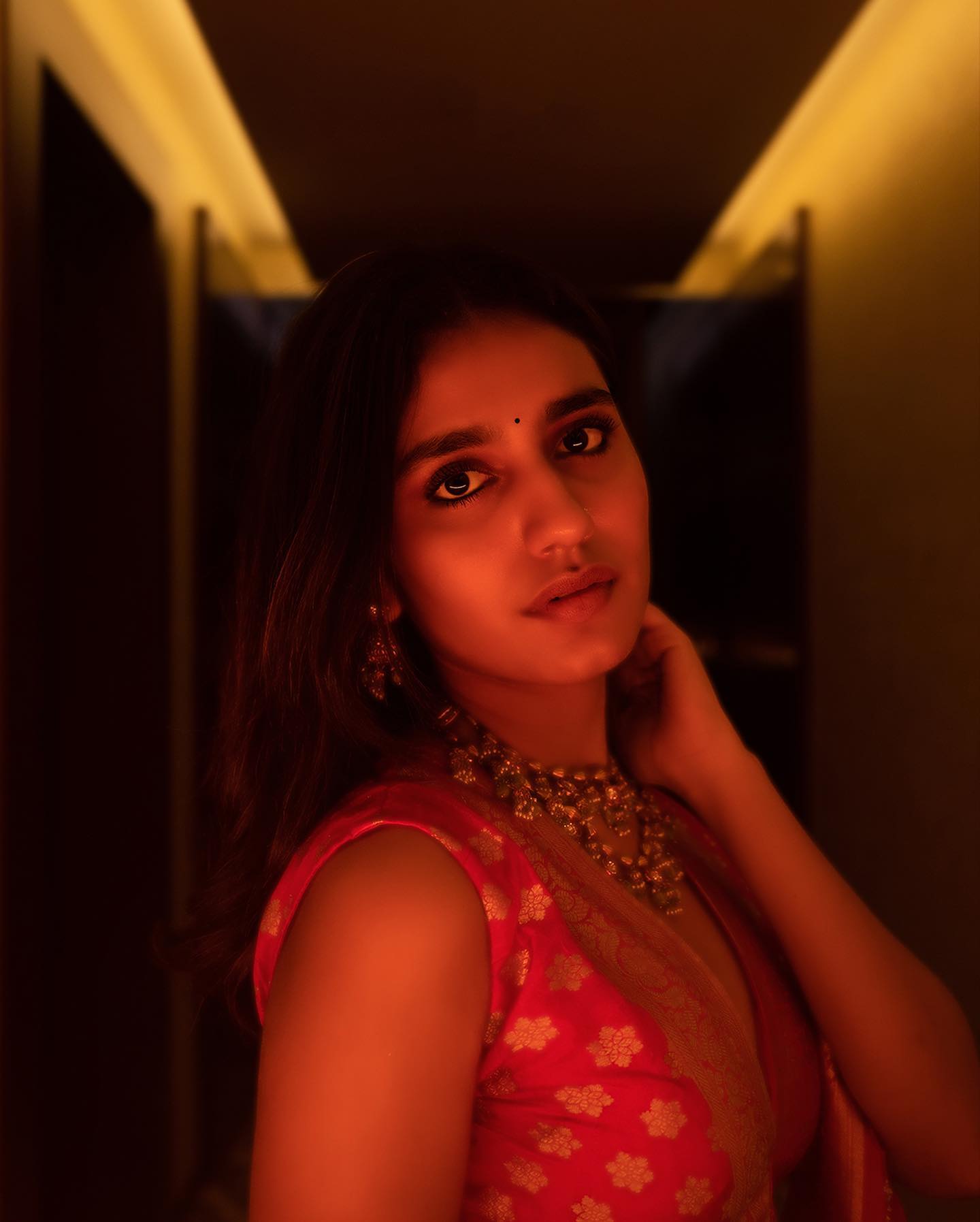 \"Captivating Photographs of Priya Prakash Varrier | Trending Celeb Portraits\"