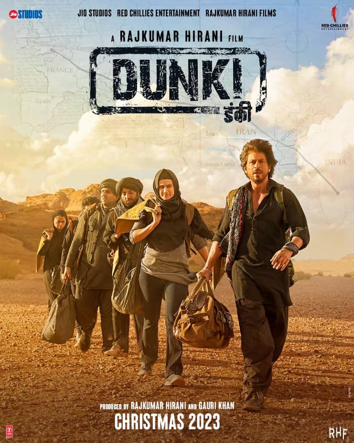Shah Rukh Khan Shares New Posters of Dunki, Looking Ready to Take on the World
