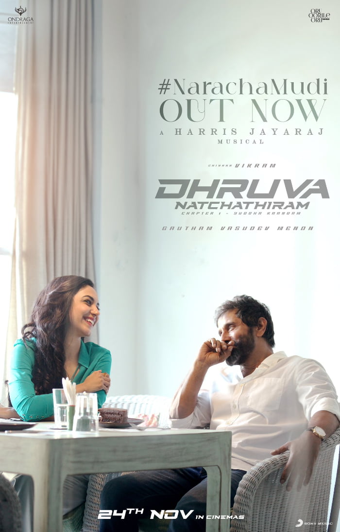 Chiyaan Vikram's Dhruva Natchathiram First Single 'Naracha Mudi' Out Now