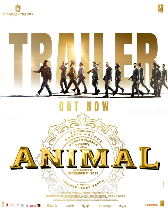 Ranbir Kapoor's Intense Animal Trailer Released!