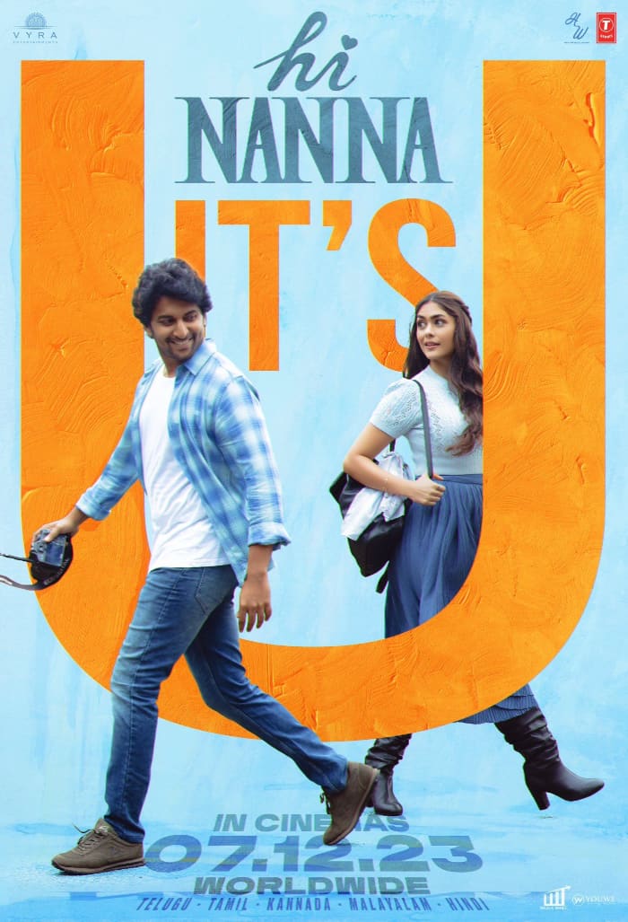'Hi Nanna': Nani and Mrunal Thakur's Upcoming Film Receives U Certificate