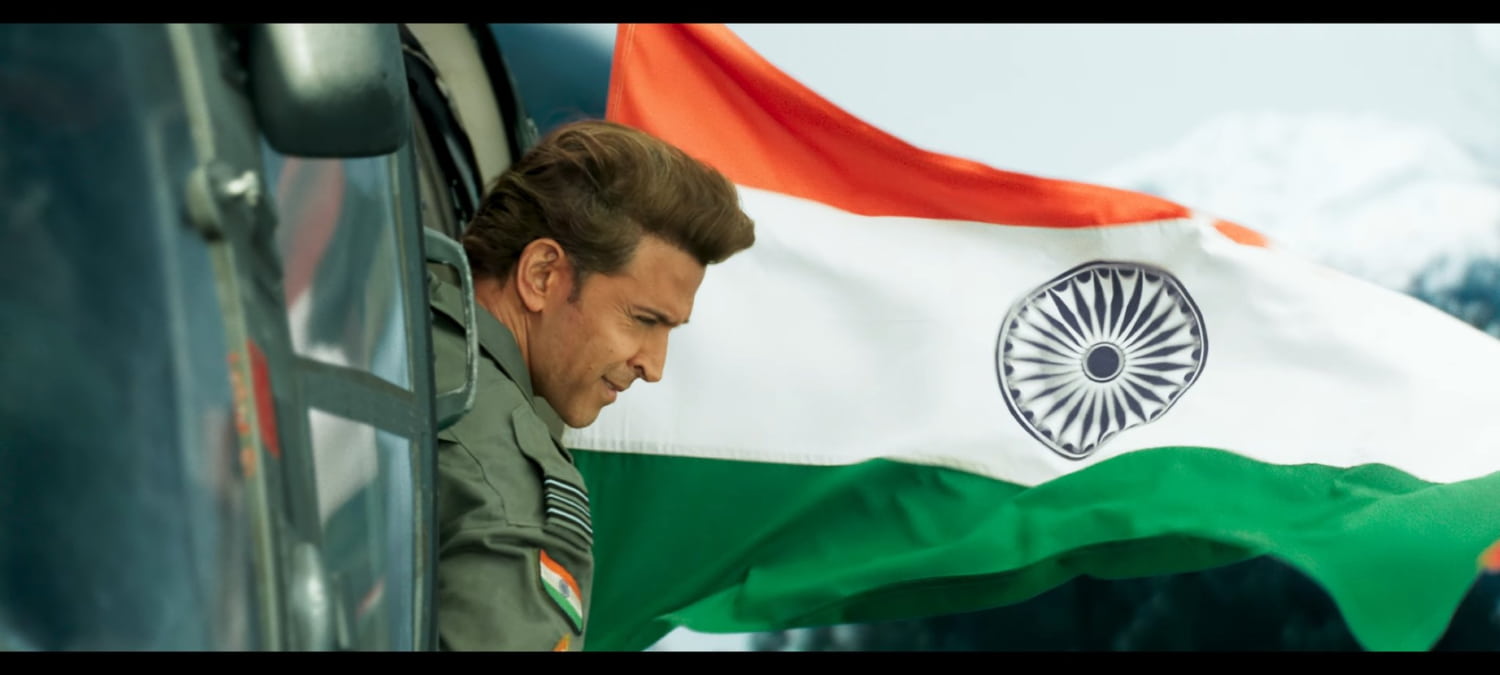 Highly anticipated teaser for Hrithik Roshan's "Fighter" has finally out!