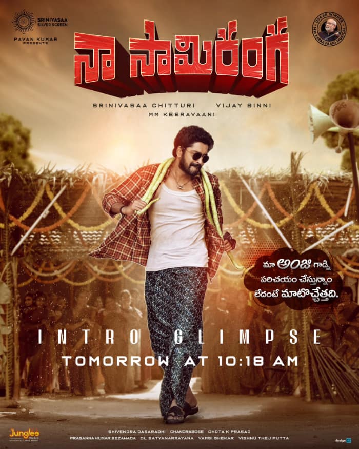 Allari Naresh Takes the Lead in Naa Saami Ranga