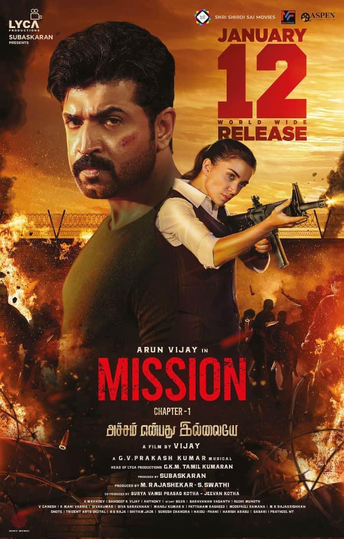 The Trailer for Arun Vijay's Mission Chapter 1 Set to Release Today
