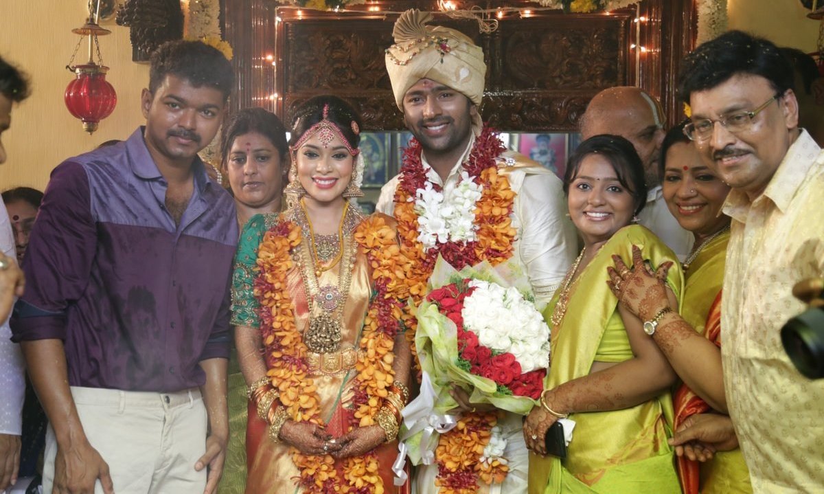 Shanthanu Bhagyaraj tied knots with Keerthi