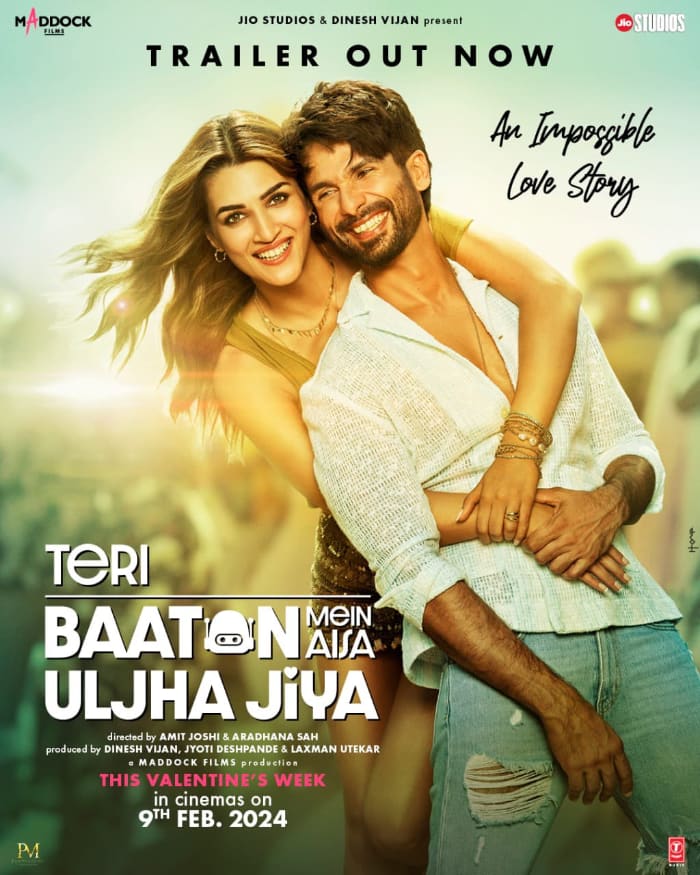 The trailer for "Teri Baaton Mein Aisa Uljha Jiya" has been released.