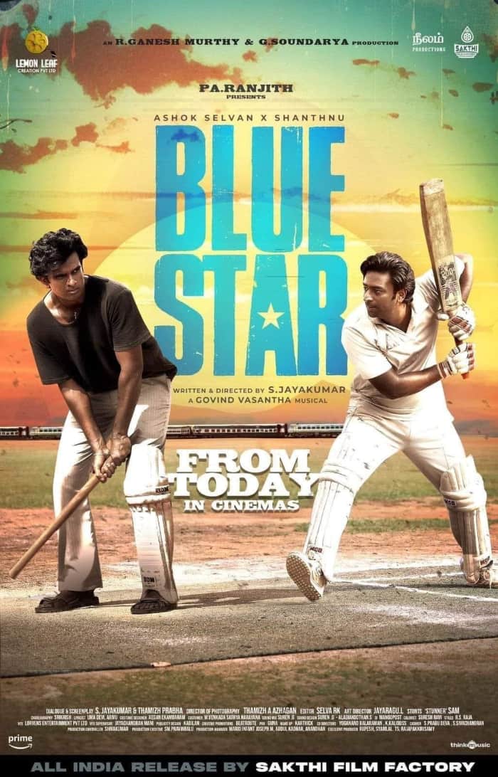 Ashok Selvan Dream Project "Blue Star" hits into Theaters Today!