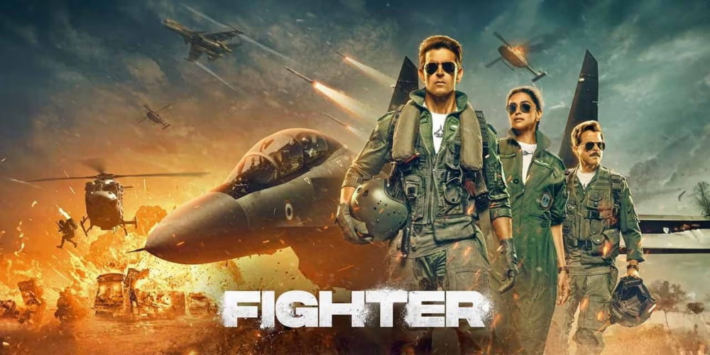 Hrithik Roshan and Deepika Padukone Movie 'Fighter' Collects Rs 93.8 Crore in Three Days