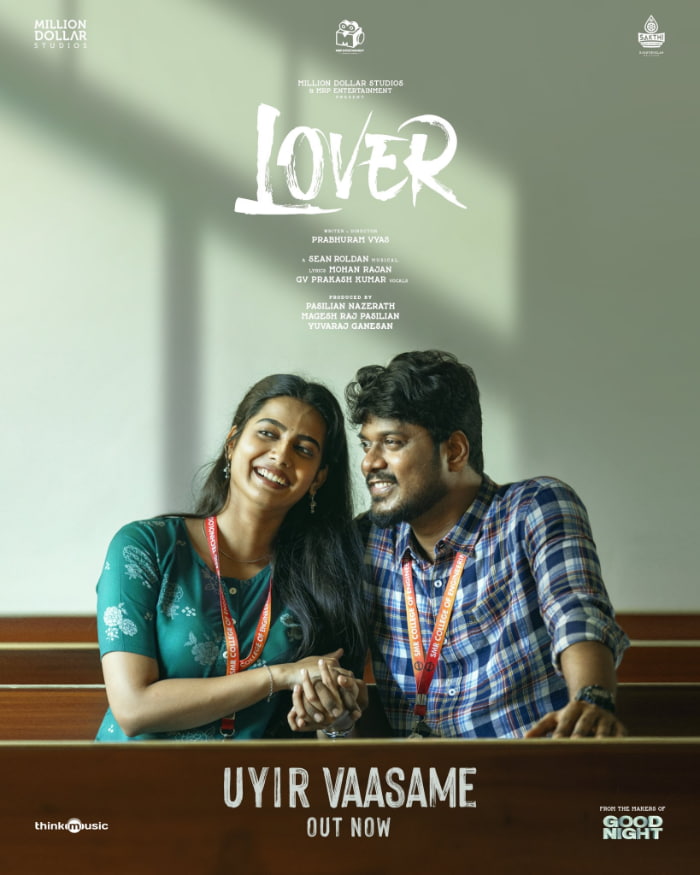 New Song "Uyir Vaasame" from Lover Released