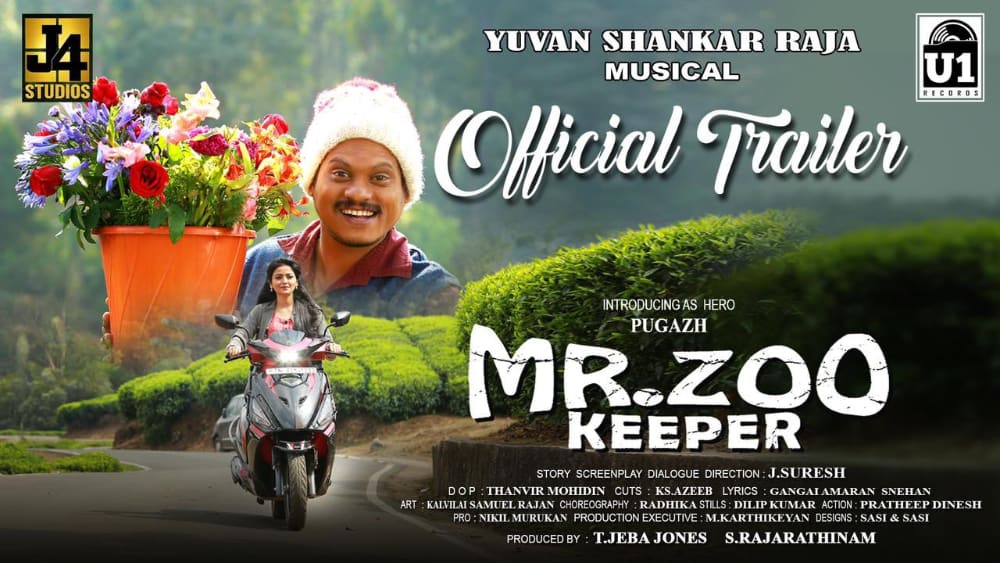 Check out the trailer for Pugazh movie "Mr Zoo Keeper"!