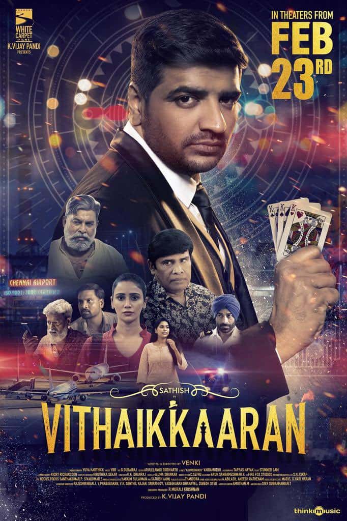 New release date announced for Sathish movie "Vithaikkaran