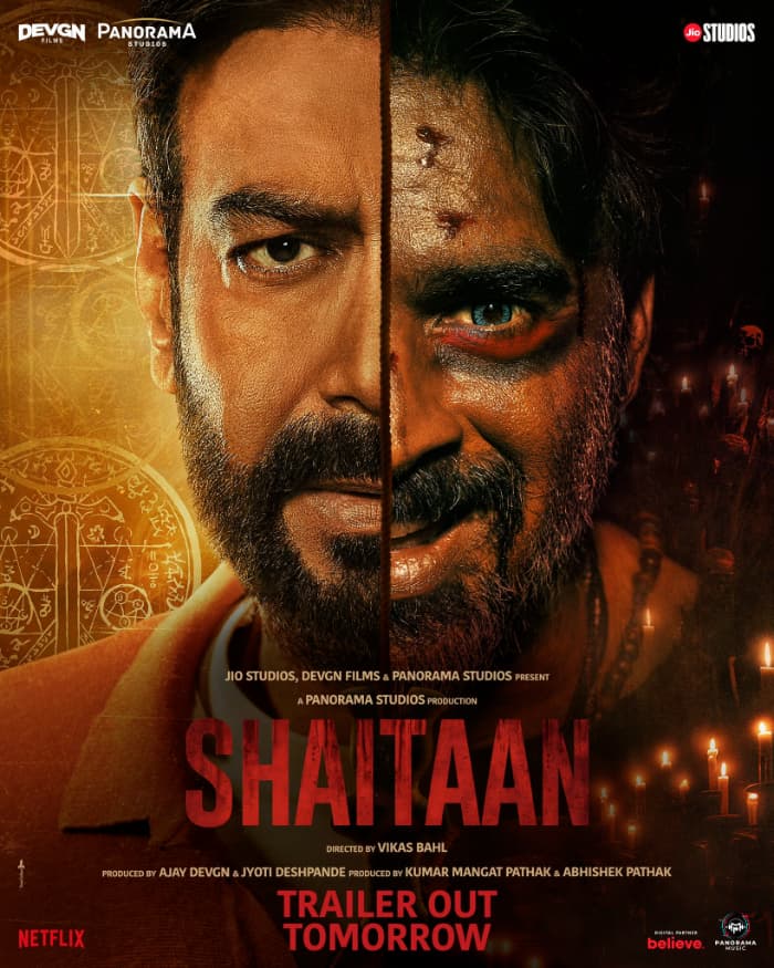 The trailer for "Shaitaan" will be released Tomorrow