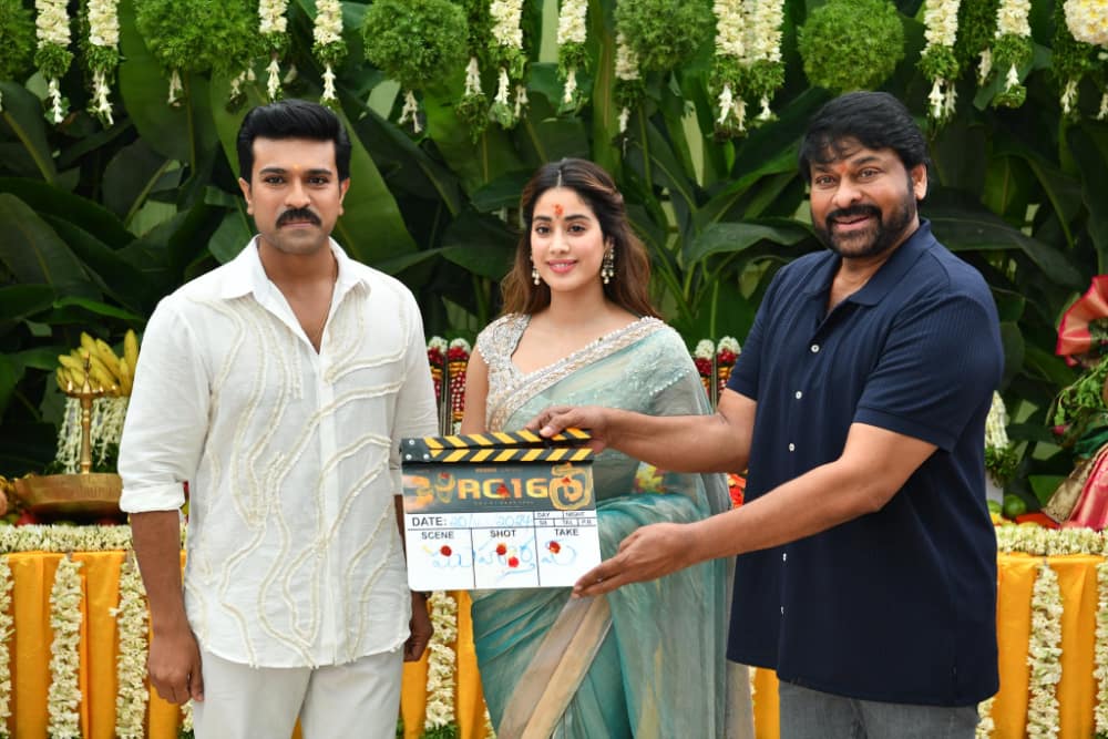 Official Launch of Ram Charan 16 shooting begins!