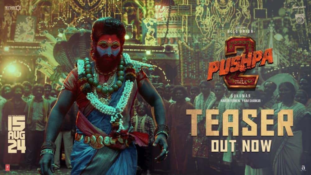 Teaser for Pushpa 2 - The Rule is out now