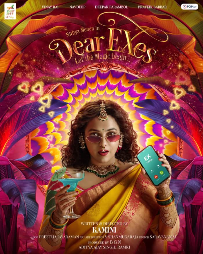 Nithya Menen "Dear Exes" first look poster was revealed on her birthday